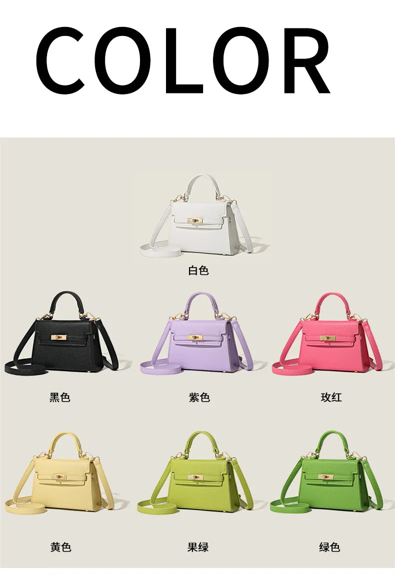 Bag for Women 2025 New Trendy Handheld Small Square Bag Retro Fashion Luxury Single Shoulder Crossbody Bag Commuter Bag