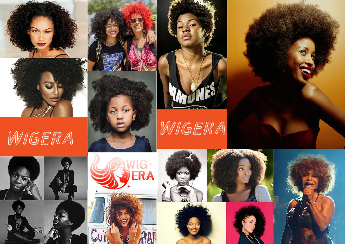 WIGERA Synthetic Short  Hairstyle  Curly Pixie Cut  Bob Wig Glond Brown/ Black/Wine Red Hair  Colored Wigs For Women