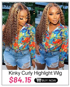 Headband Wig Human Hair ISEE HAIR Kinky Curly Human Hair Wigs For Women Brazilian Short Bob Wigs Glueless Full Machine Made Wig