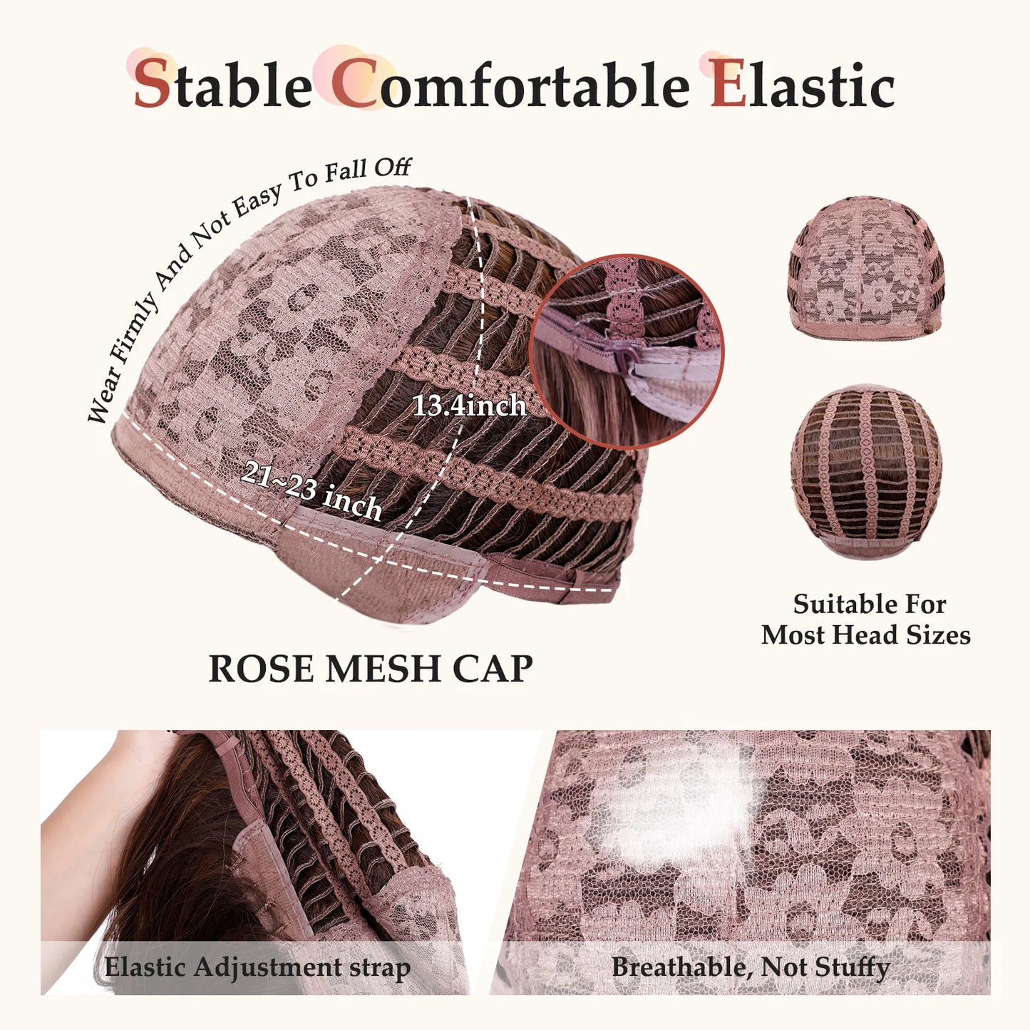 Long Curly Wavy Brown Wigs Highlights Brown Hair Synthetic Wigs For Women Daily Middle Part Natural Looking Wig High Temperature