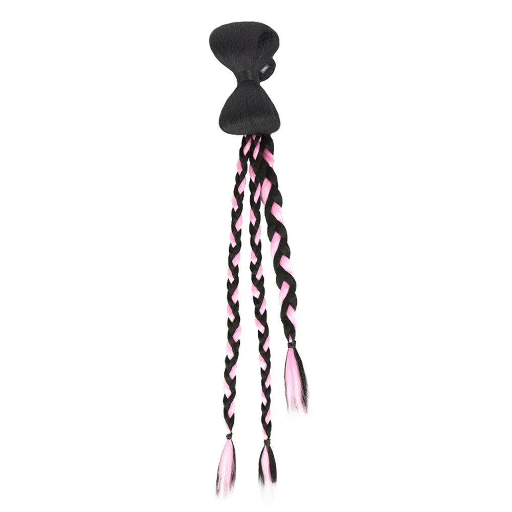Women's Braid Wig - Cute And Natural Hair Extensions For Long Braid Styles, Ideal For Role-Playing, And Costume Props