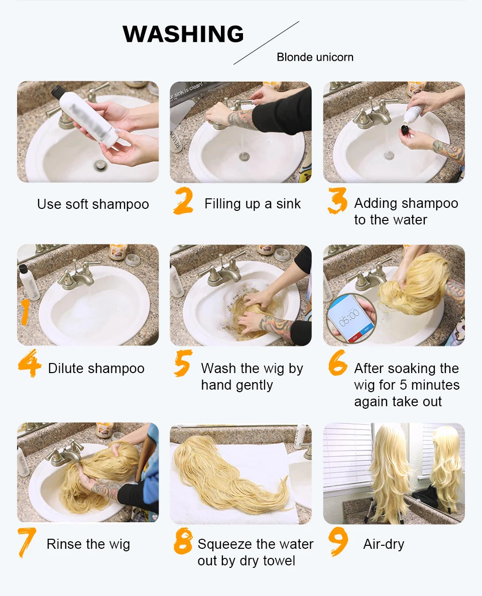 Long Curly Wavy Brown Wigs Highlights Brown Hair Synthetic Wigs For Women Daily Middle Part Natural Looking Wig High Temperature