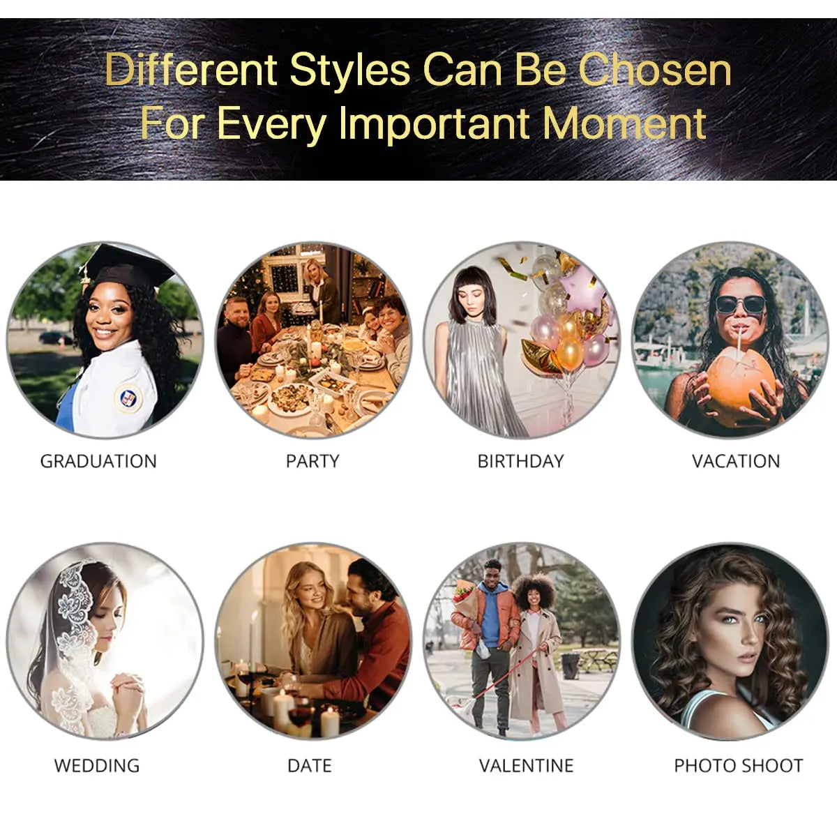 Blonde Wig Women Long Straight Bangs Natural Synthetic Fiber Synthetic Hair Fashion Ladies Daily Party Use Heat Resistant