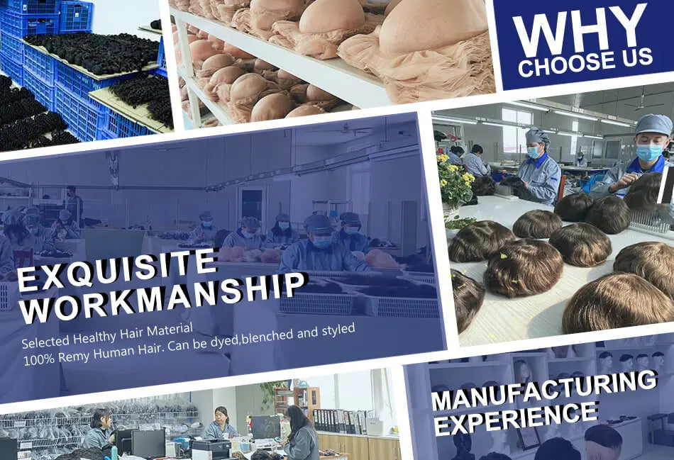 180% Density Breathable Lace in the Center with Knotted Pu around Human Hair Wigs For Women Long Women Wig 100% Human Hair Wig